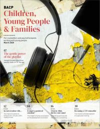 Cover of BACP Children Young People and Families, March 2020