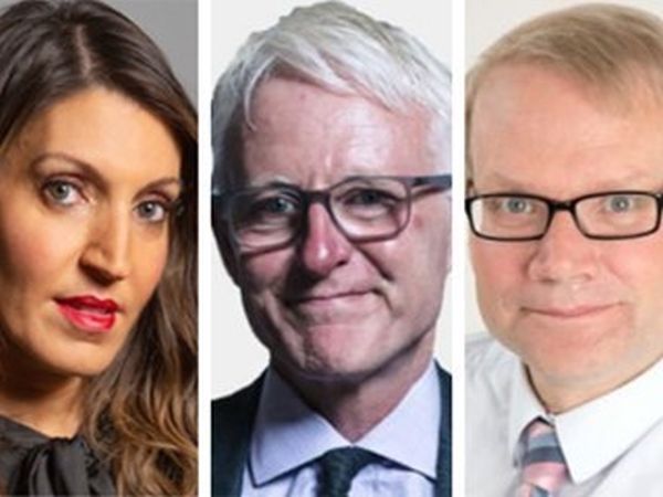 Dr Rosena Allin-Khan MP, Sir Norman Lamb and Paul Jenkins,