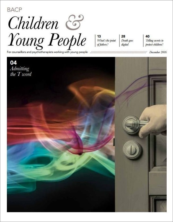 Cover of BACP Children and Young People December 2016