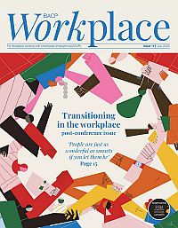 Cover of BACP Workplace July 2022