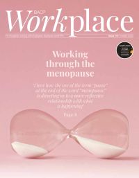 Cover of BACP Workplace, October 2022
