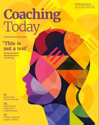 Cover of Coaching Today, October 2022