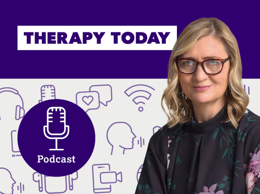 An image of Sally Brown our BACP Therapy Today podcast host
