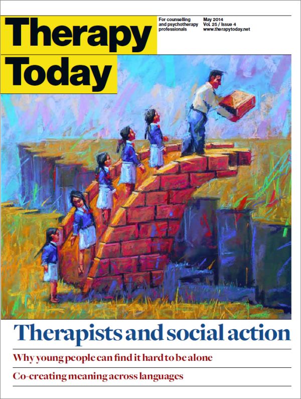 Cover of Therapy Today, May 2014