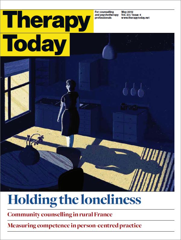 Cover of Therapy Today, May 2012