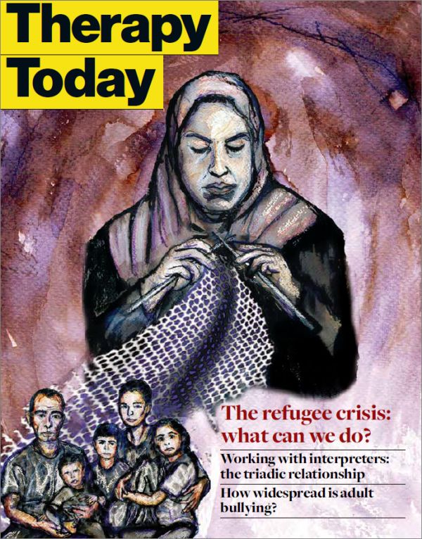 Cover of Therapy Today, October 2015 issue