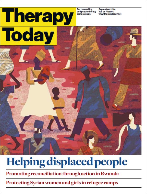 Cover of Therapy Today, September 2014