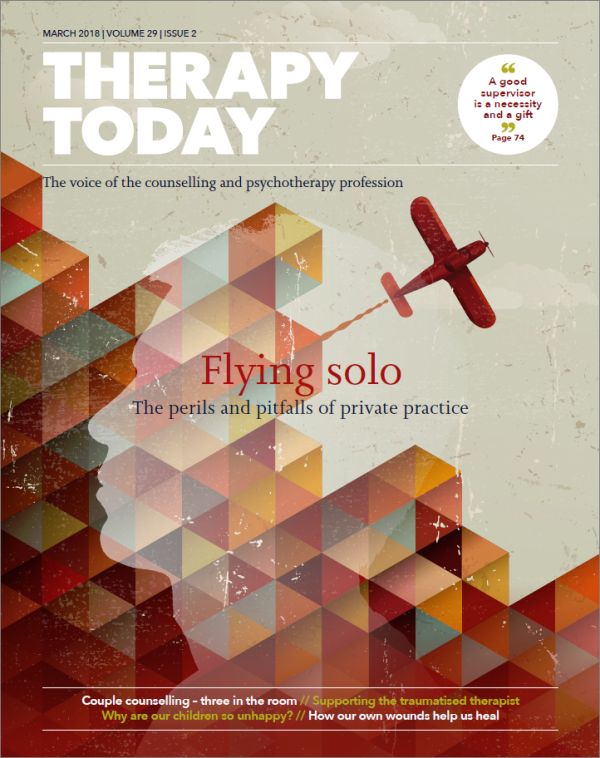 Cover of Therapy Today, March 2018