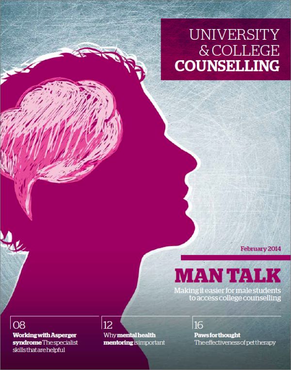 Cover of University and College Counselling, February 2014