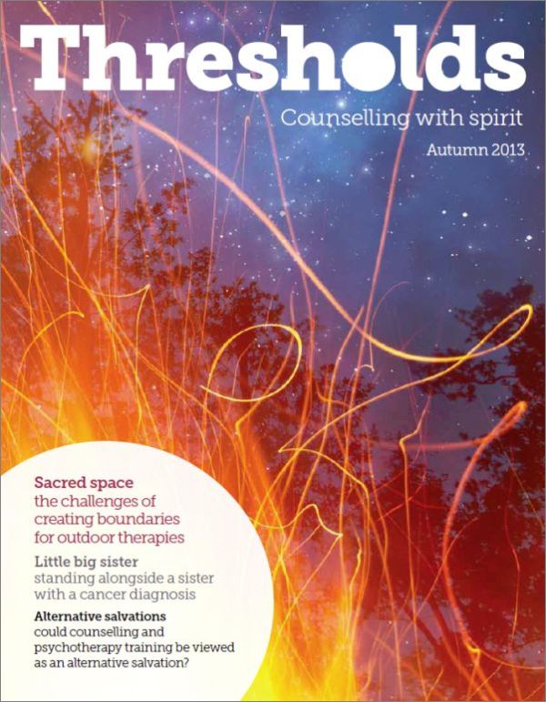 Cover of Thresholds, Autumn 2013