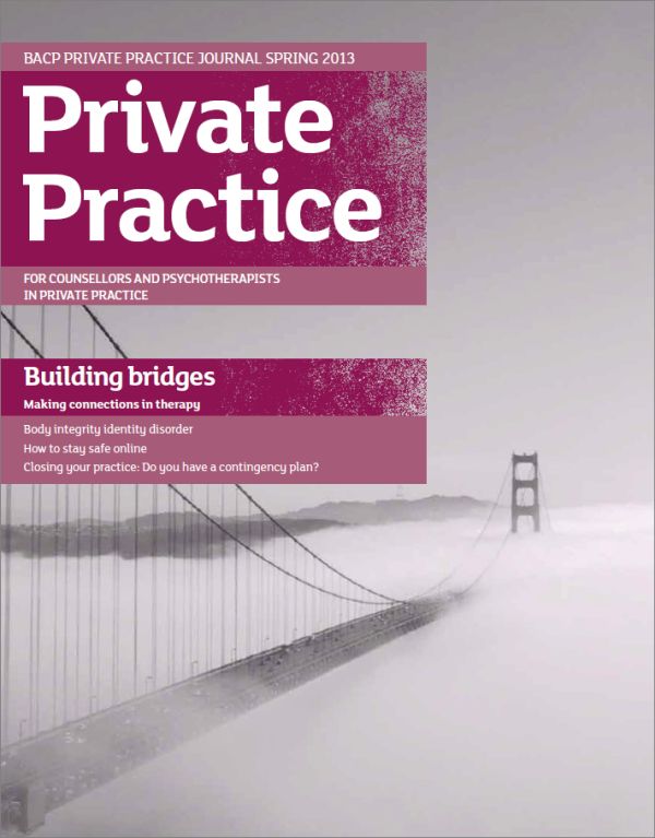 Cover of Private Practice, Spring 2013