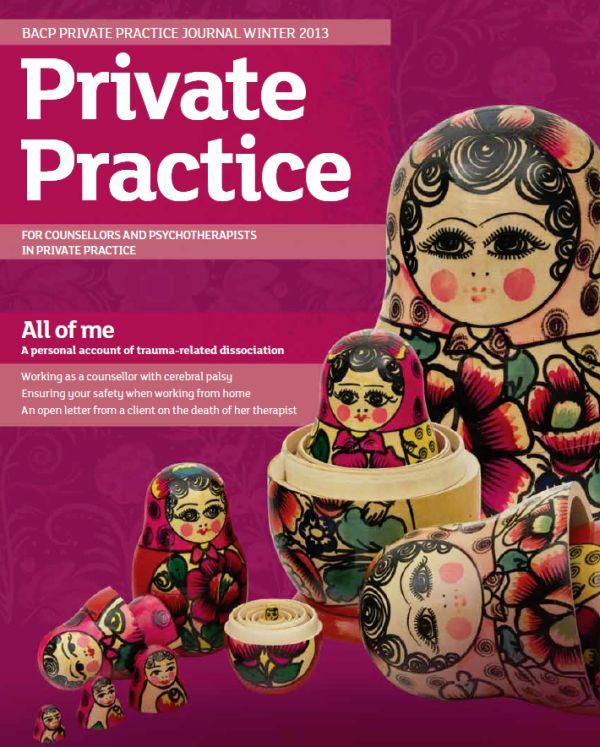 Cover of Private Practice, Winter 2013