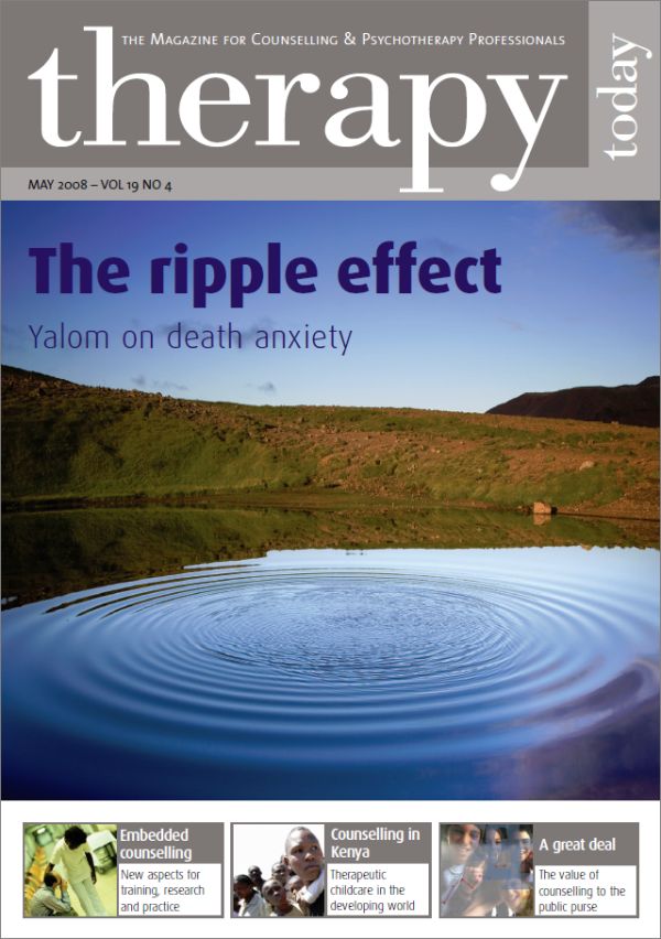 Cover of Therapy Today, May 2008