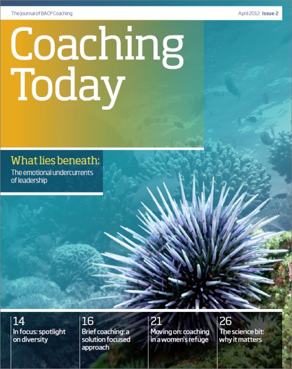 Cover of Coaching Today, April 2012