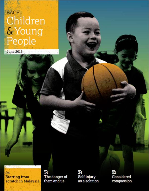 Cover of BACP Children and Young People, June 2013