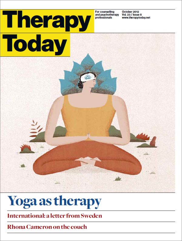 Cover of Therapy Today, October 2012