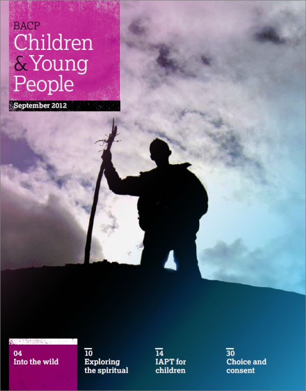 Cover of BACP Children and Young People, September 2012