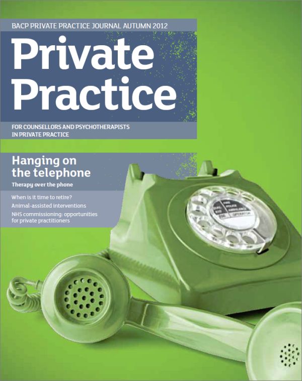 Cover of Private Practice, Autumn 2012