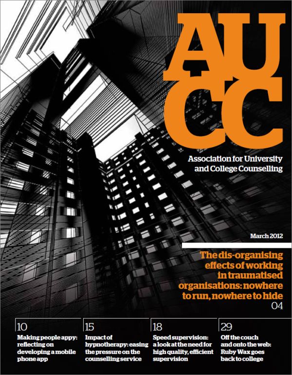 Cover of AUCC, March 2012 issue