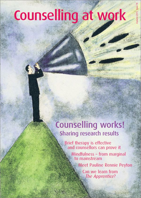 Cover of Counselling at Work, Autumn 2011