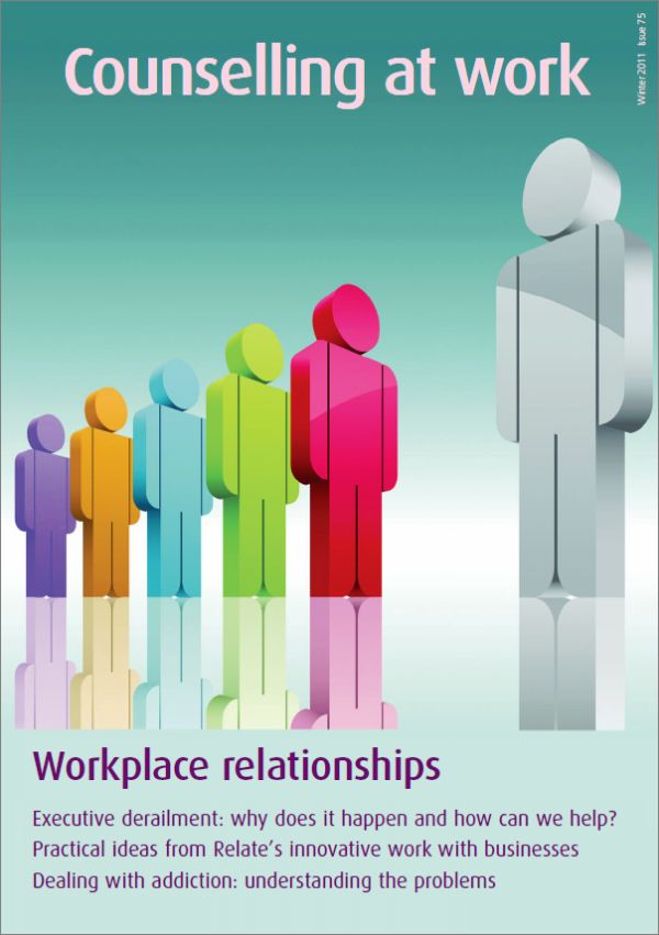 Cover of Counselling at Work, Winter 2011