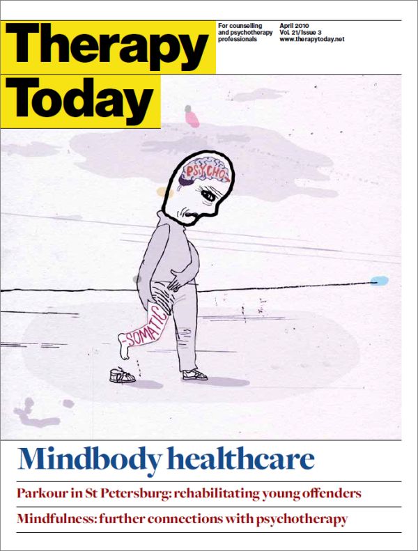 Cover of Therapy Today, April 2010