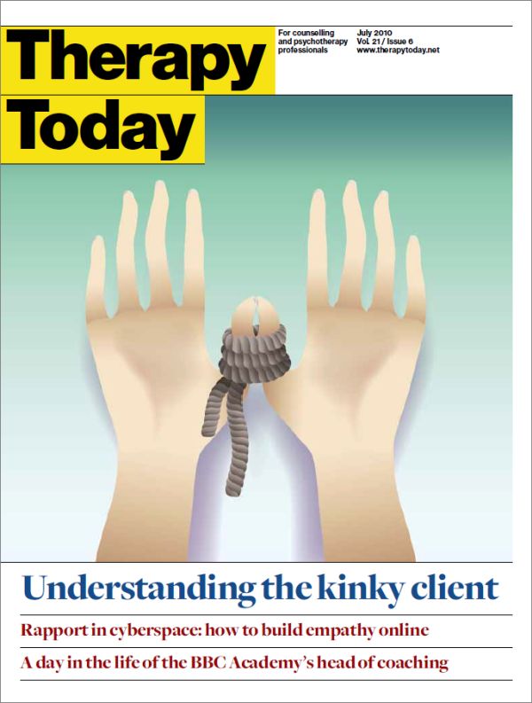 Cover of Therapy Today, July 2010
