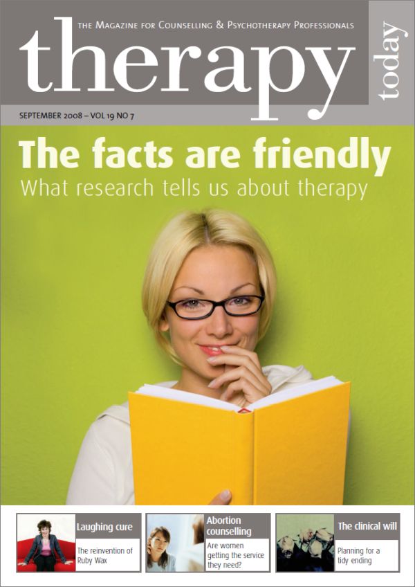 Cover of Therapy Today, September 2008