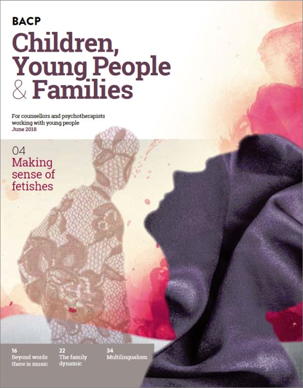 Cover of BACP Children, Young People and Families June 2018
