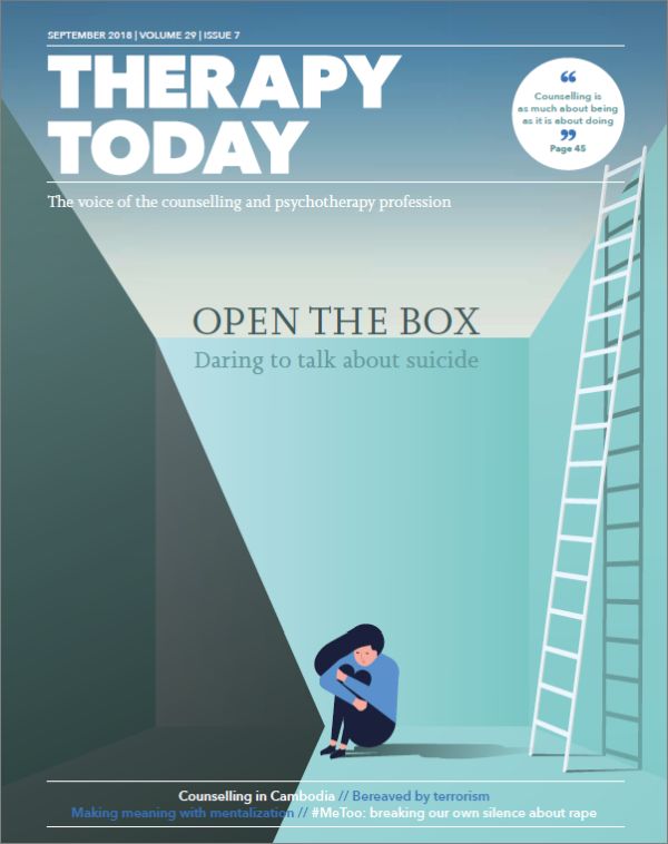 Cover of Therapy Today September 2018