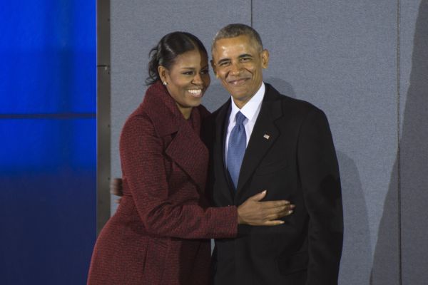 Michelle and Barack Obama