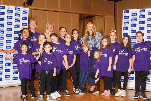 Katherine Jenkins has recorded a song with the Grief Encounter Children's Choir
