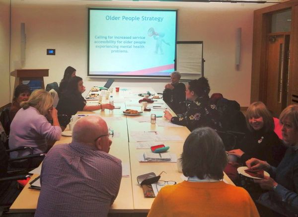 Delegates at the older people round table meeting