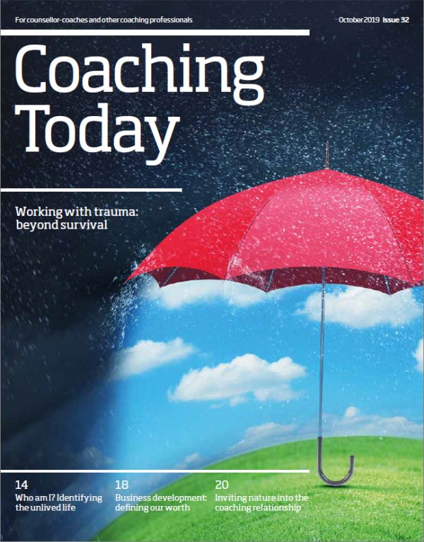 Cover of Coaching Today, October 2019 issue