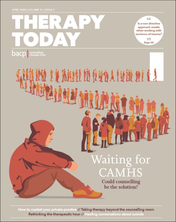 Cover of Therapy Today April 2020 issue